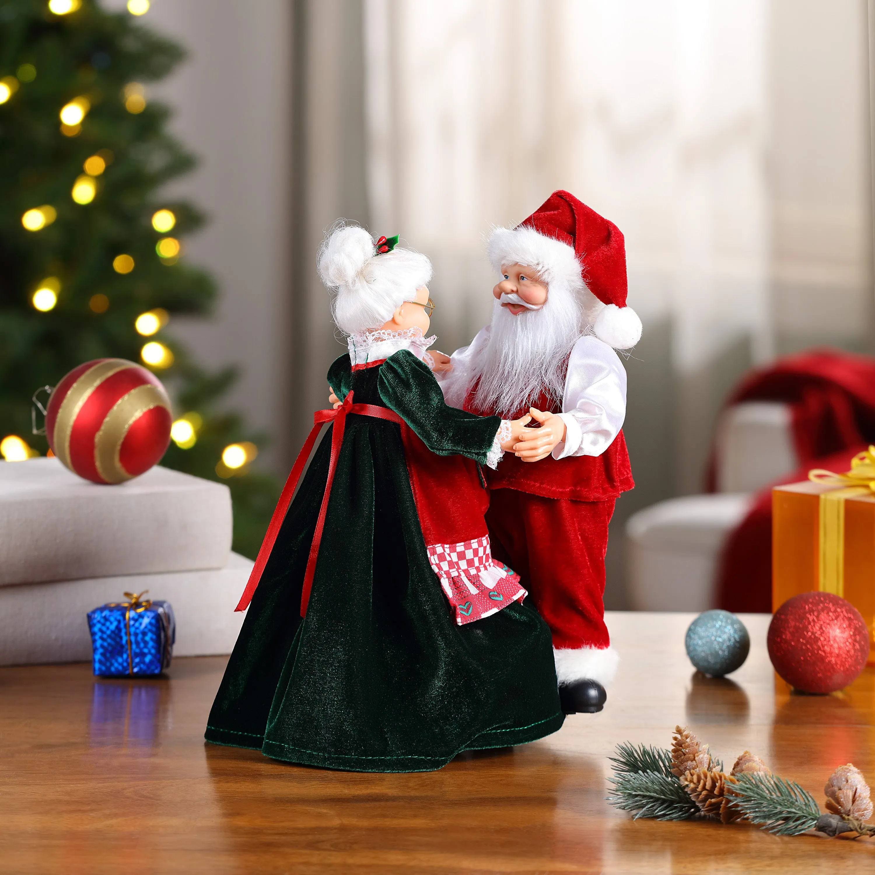 11 in. Animated Really Dancing Santa