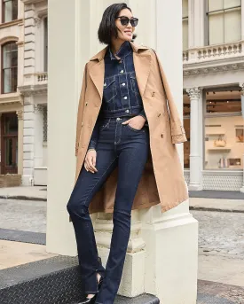 Belted Trench Coat in Butterscotch