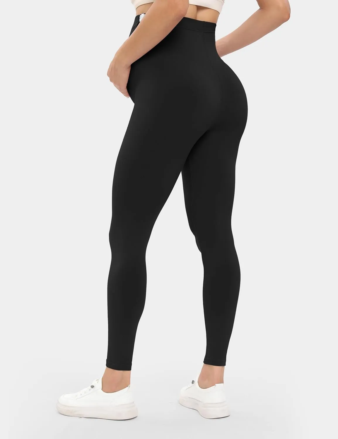 Buttergene 4 Pack Women's Creamlush Maternity Leggings Maternity Yoga Pants Pregnancy Leggings Maternity Clothes