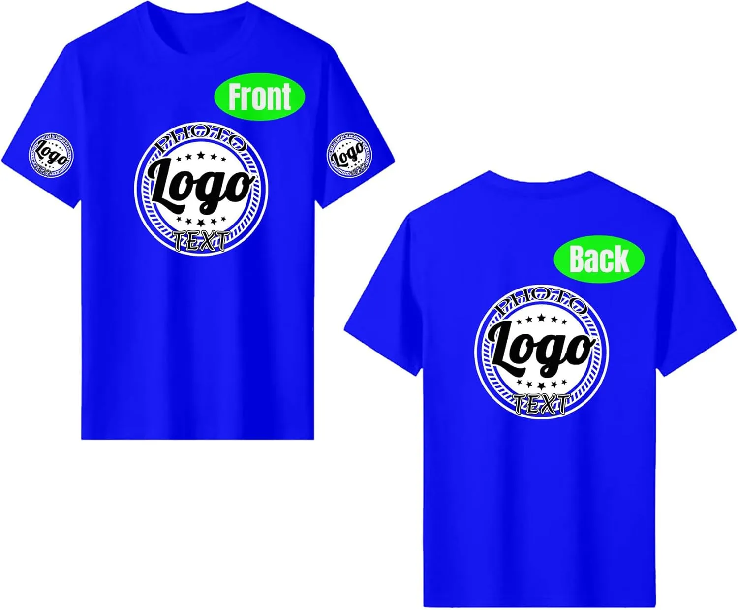 Custom T Shirts with Your Text Logo Photo Personalized T Shirts Custom Shirt Design Your Own Custom Tee Shirt