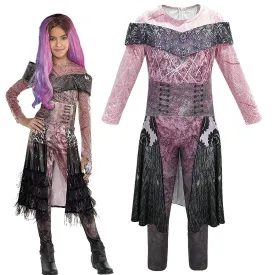 Descendants 3 Audrey Performance Cosplay Costume Jumpsuit for Kids