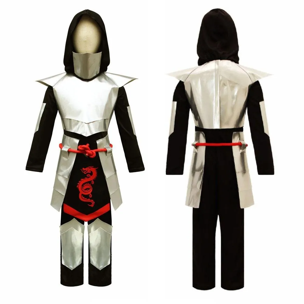 Kids Japanese Ninja Costume Halloween Performance Outfit