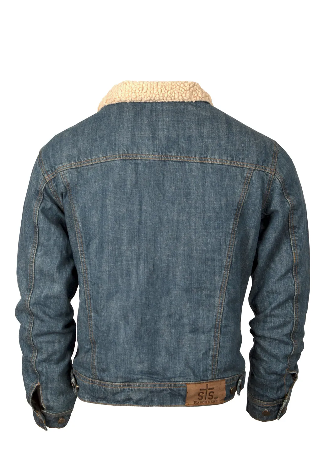 STS Ranchwear Youth Boys Riggins Stone Washed Denim 100% Cotton Cotton Jacket