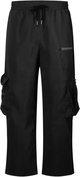 Sweatpants for Men Baggy Cargo Pants with Pockets Cotton Hiking Jogger Pants Casual Athletic Sports Outdoor Trousers
